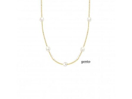 Halsketting - Gento Zilver