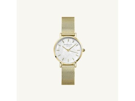 Damesuurwerk - Rosefield | Verguld goud