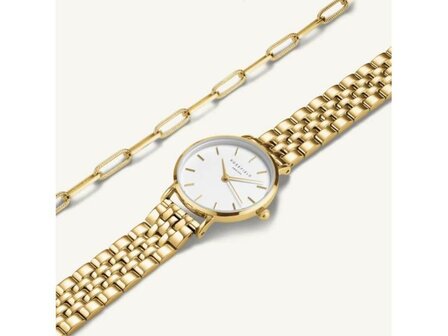 Damesuurwerk - Rosefield | Verguld goud