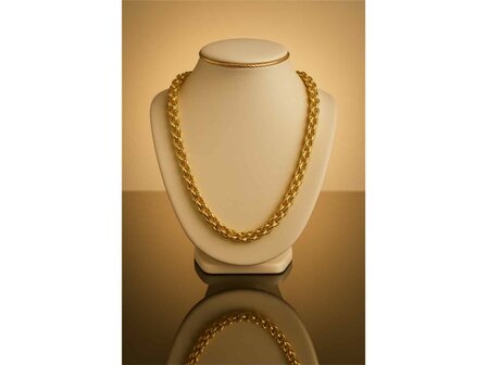 Halsketting - Bronzallure | Verguld goud