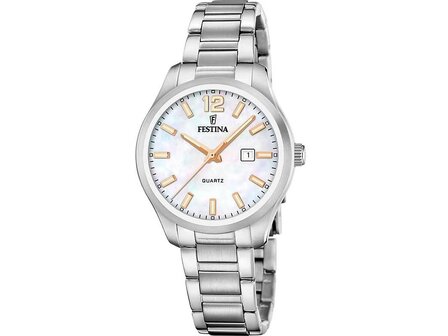 Damesuurwerk - Festina | Staal