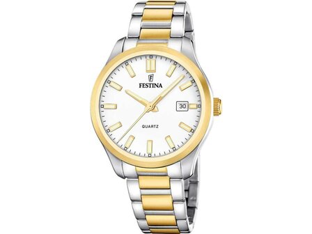 Herenuurwerk - Festina | Bicolorstaal