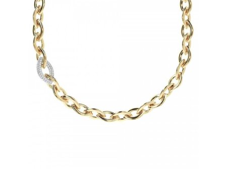 Halsketting - Bronzallure | Verguld goud