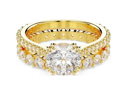 Ringen - Swarovski | Verguld goud