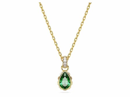 Halsketting - Swarovski | Verzilverd