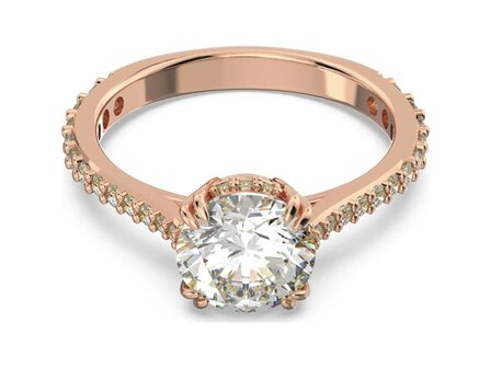Ringen - Swarovski | Verguld Ros&eacute;