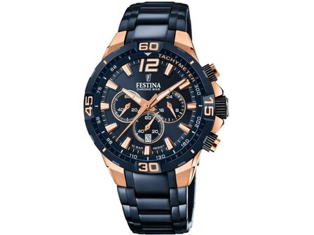 Herenuurwerk - Festina | Staal