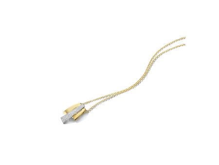Hanger - Dulci-nea 18kt | Goud bicolor 18kt