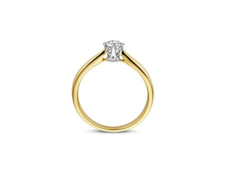 Ringen Solitairs - Dulci-nea 18kt | Goud bicolor 18kt