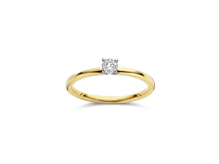 Ringen Solitairs - Dulci-nea 18kt | Goud bicolor 18kt