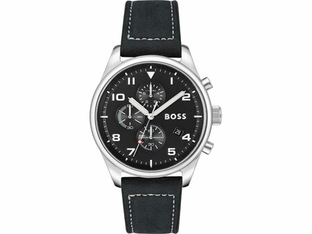 Herenuurwerk - Hugo Boss | Staal