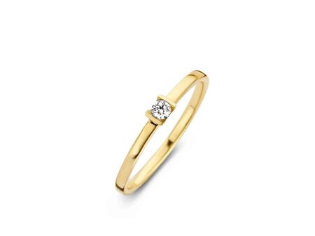 Ringen Solitairs - Geel Goud 18kt | Goud 18 Karaat