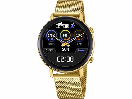 Unisexuurwerken - Lotus Smartwatches | Staal