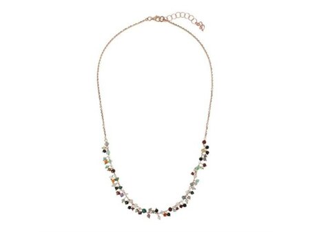 Halsketting - Bronzallure | Verguld Ros&eacute;