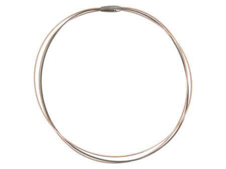 Halsketting - Pesavento | Bicolor zilver en verguld