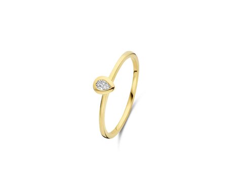 Ringen Solitairs - Geel Goud 18kt | Goud 18 Karaat