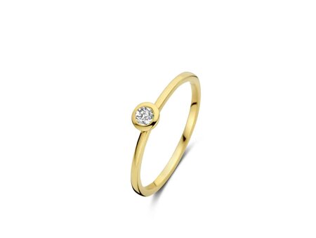 Ringen Solitairs - Geel Goud 18kt | Goud 18 Karaat