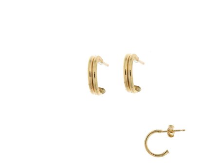 Oorbellen - Geel Goud 18kt | Goud 18 Karaat