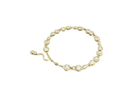 Halsketting - Swarovski | Verguld goud