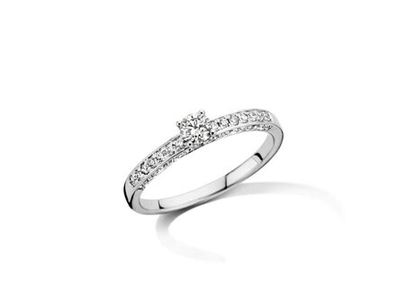 Ringen - Dulci-nea 18kt | Wit goud 18kt