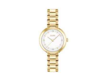 Damesuurwerk - Hugo Boss | Verguld goud