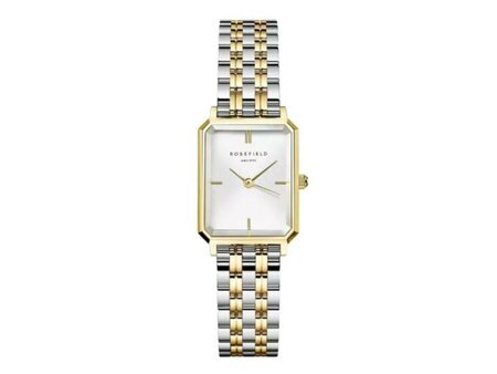 Damesuurwerk - Rosefield | Bicolor zilver en verguld