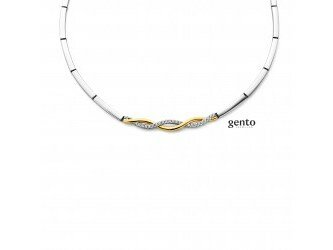 Halsketting - zilver | Gento