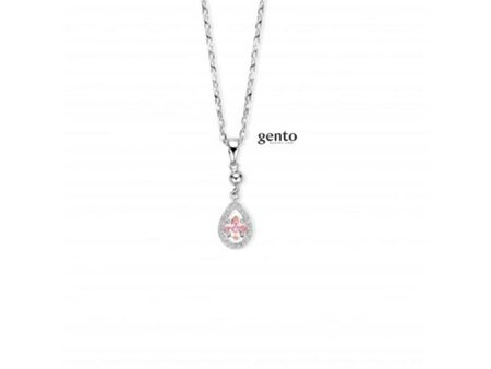 Halsketting - zilver | Gento