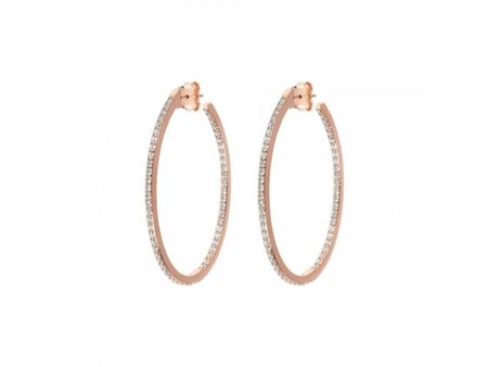 Oorbellen - Bronzallure | Verguld Ros&eacute;