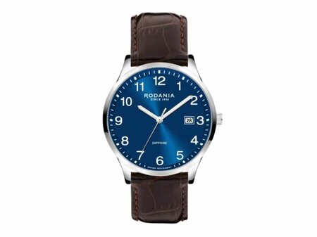 Herenuurwerk - Rodania | Leder