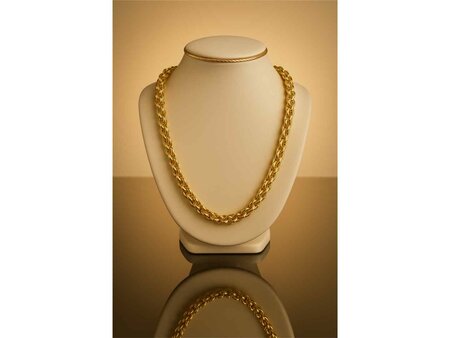 Halsketting - Bronzallure | Verguld goud