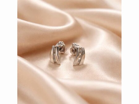 Oorbellen - Wit goud 18kt | Eigen merk