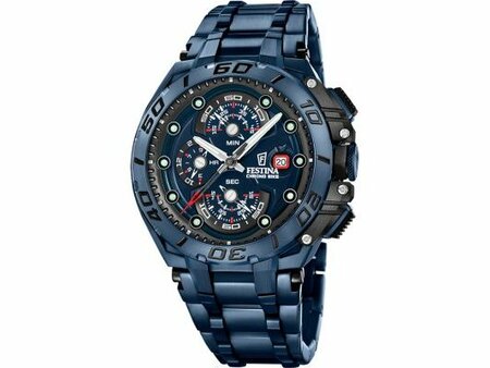Herenuurwerk - Festina | Staal