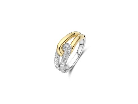 Ringen - Ti Sento | Bicolor zilver en verguld