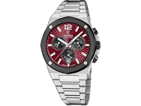 Herenuurwerk - Festina | Staal