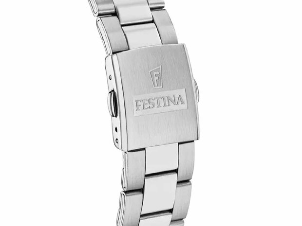 Herenuurwerk - Festina | Staal