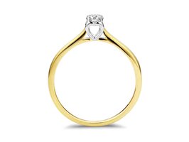 Ringen Solitairs - Dulci-nea 18kt | Goud bicolor 18kt