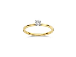 Ringen Solitairs - Dulci-nea 18kt | Goud bicolor 18kt