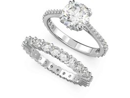 Ringen - Swarovski | Verzilverd