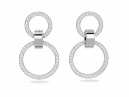 Oorbellen - Swarovski | Verzilverd
