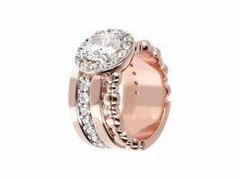 Ringen - Bronzallure | Verguld Rosé