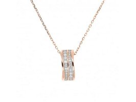 Halsketting - Bronzallure | Verguld Rosé