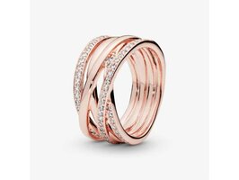 Ringen - Pandora | Verguld Rosé