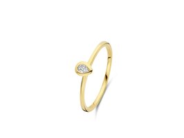 Ringen Solitairs - Goud 18 Karaat | Geel Goud 18kt