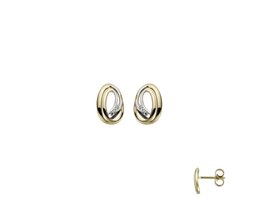 Oorbellen - Goud 18 Karaat | Goud bicolor 18kt