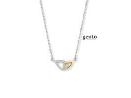 Halsketting - Gento Zilver