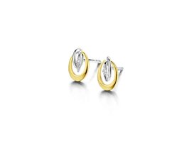 Oorbellen - Goud 18 Karaat | Goud bicolor 18kt