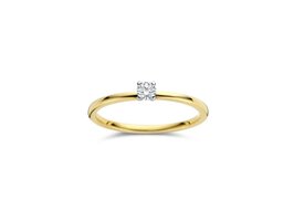 Ringen Solitairs - Dulci-nea 18kt | Goud bicolor 18kt