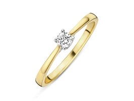 Ringen Solitairs - Dulci-nea 18kt | Goud bicolor 18kt