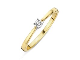 Ringen Solitairs - Dulci-nea 18kt | Goud bicolor 18kt